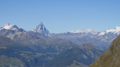 Monte Cervino dai Laghi di Laures (AO)