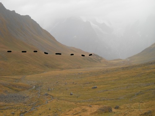 morena tardiglaciale - Vallone di Malatrà