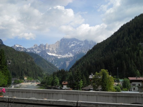 Monte Civetta visto da Saviner di Laste