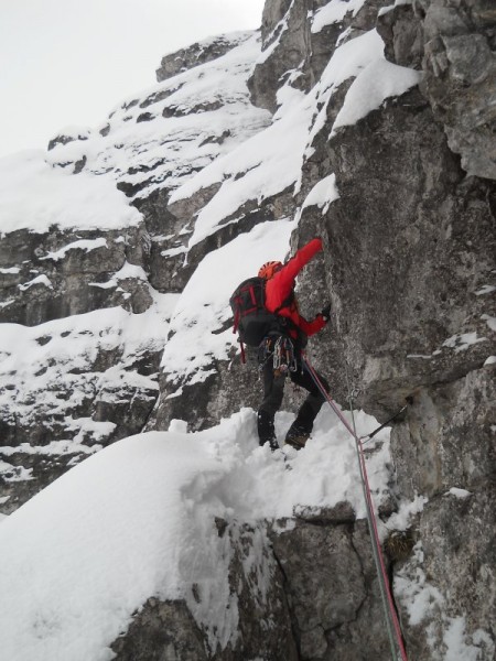 Stratificazione massiccia dolomia