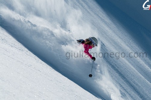 Giulia Monego - Action in the Alps